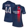 Maglia ufficiale Paris Saint Germain 2023-24 Ekitike 44 Casa per Donna